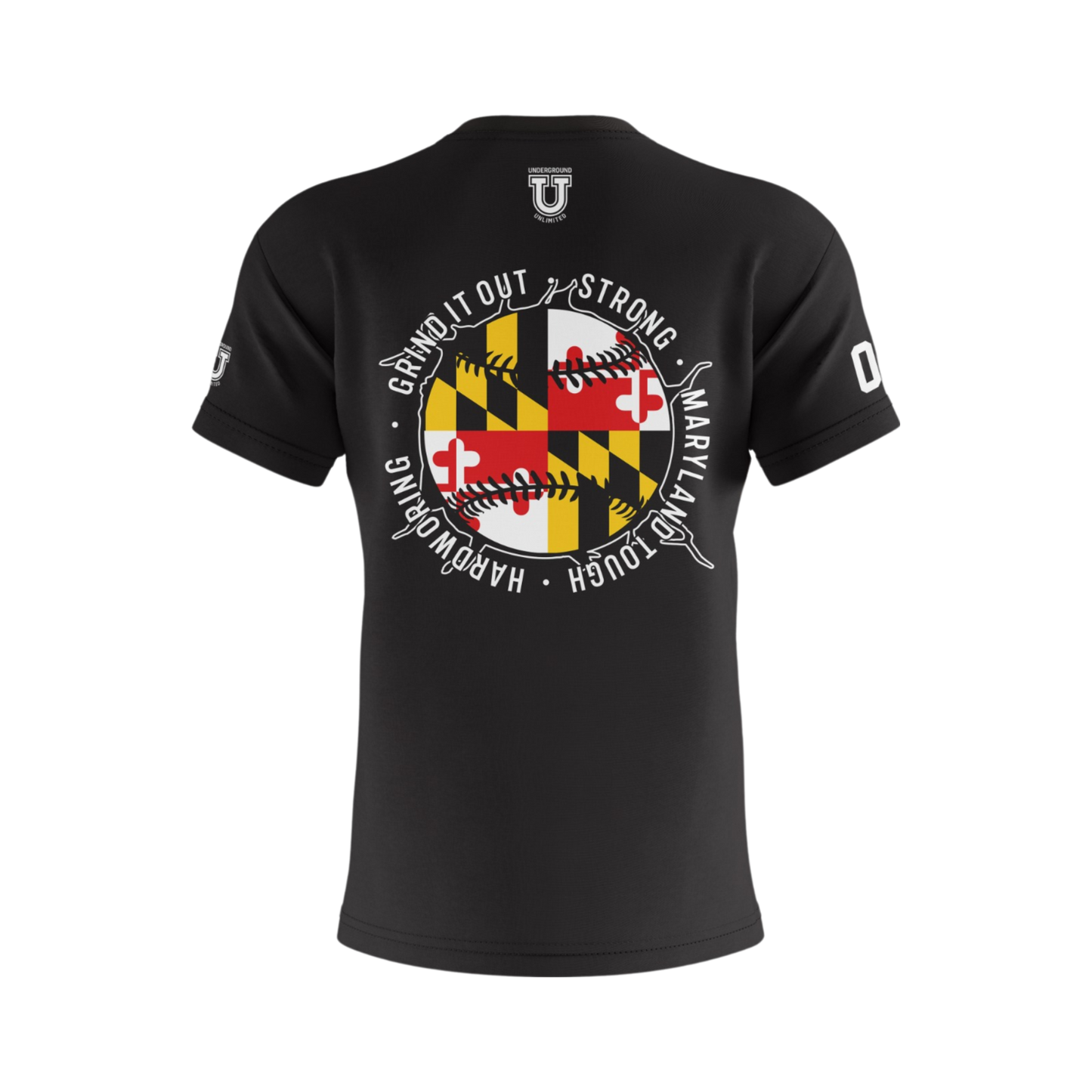 UU MD Integrity Performance Dri Tech Design ~ Old School Logo {Black}