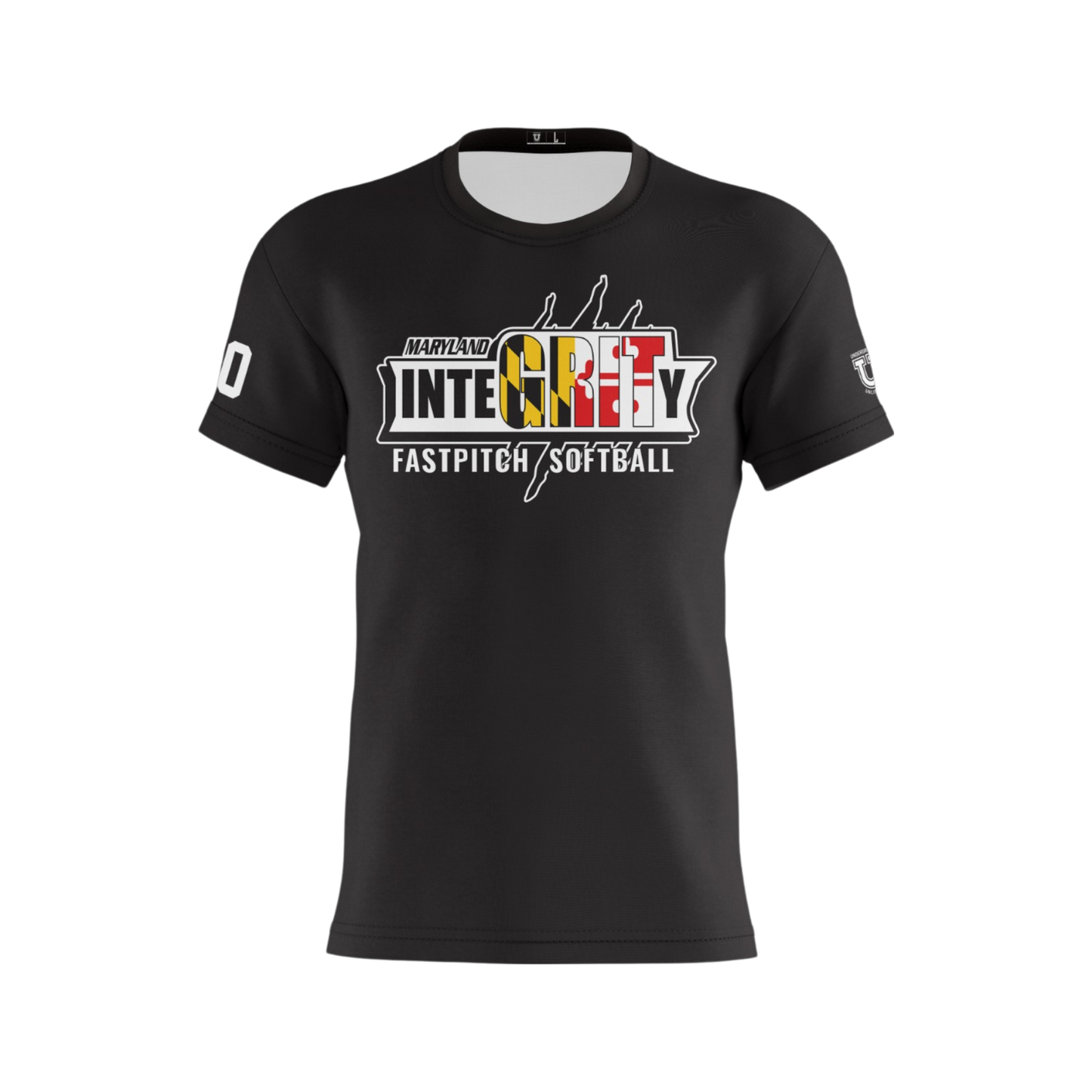 UU MD Integrity Performance Dri Tech Design ~ Old School Logo {Black}
