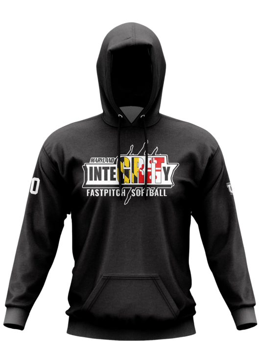 UU MD Integrity Performance Hoodie ~ Old School Logo {Black}