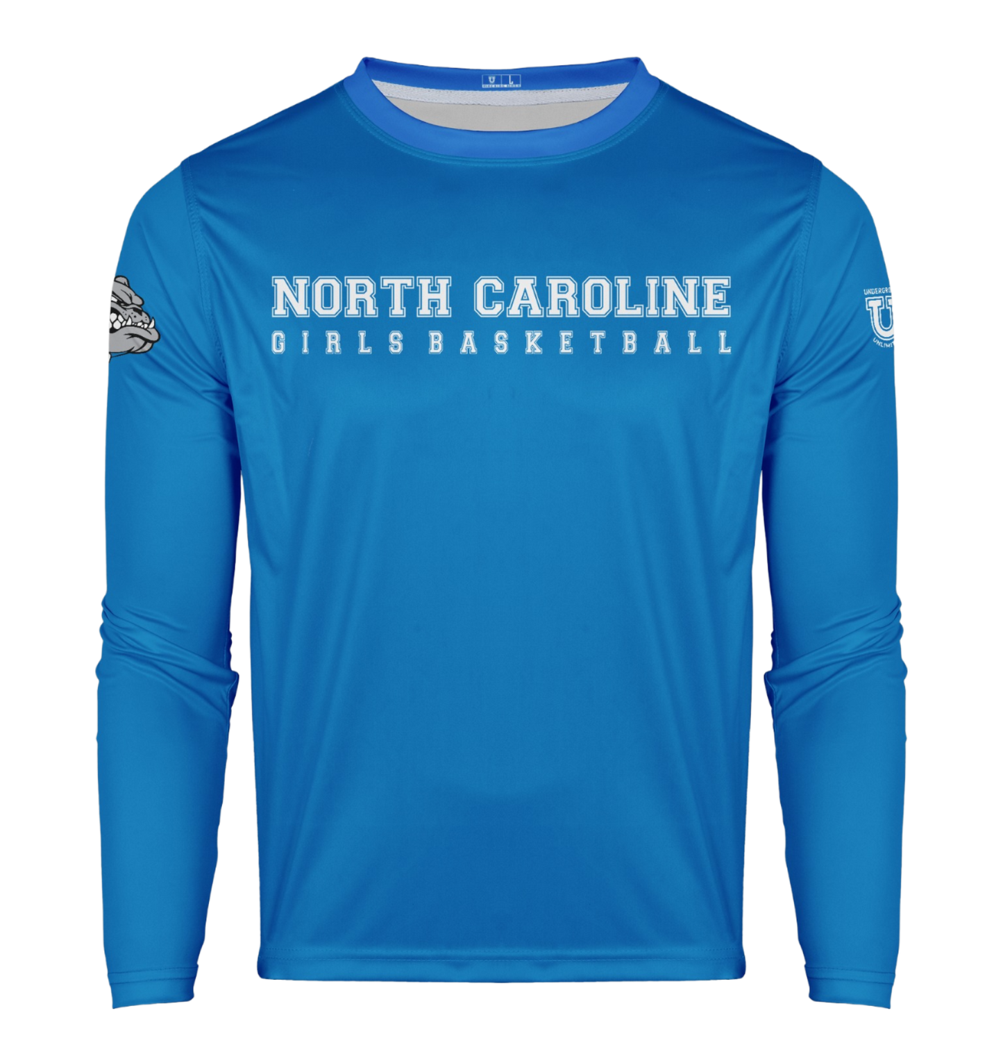 North Caroline Performance Apparel ~ NC Girls Basketball {Blue}