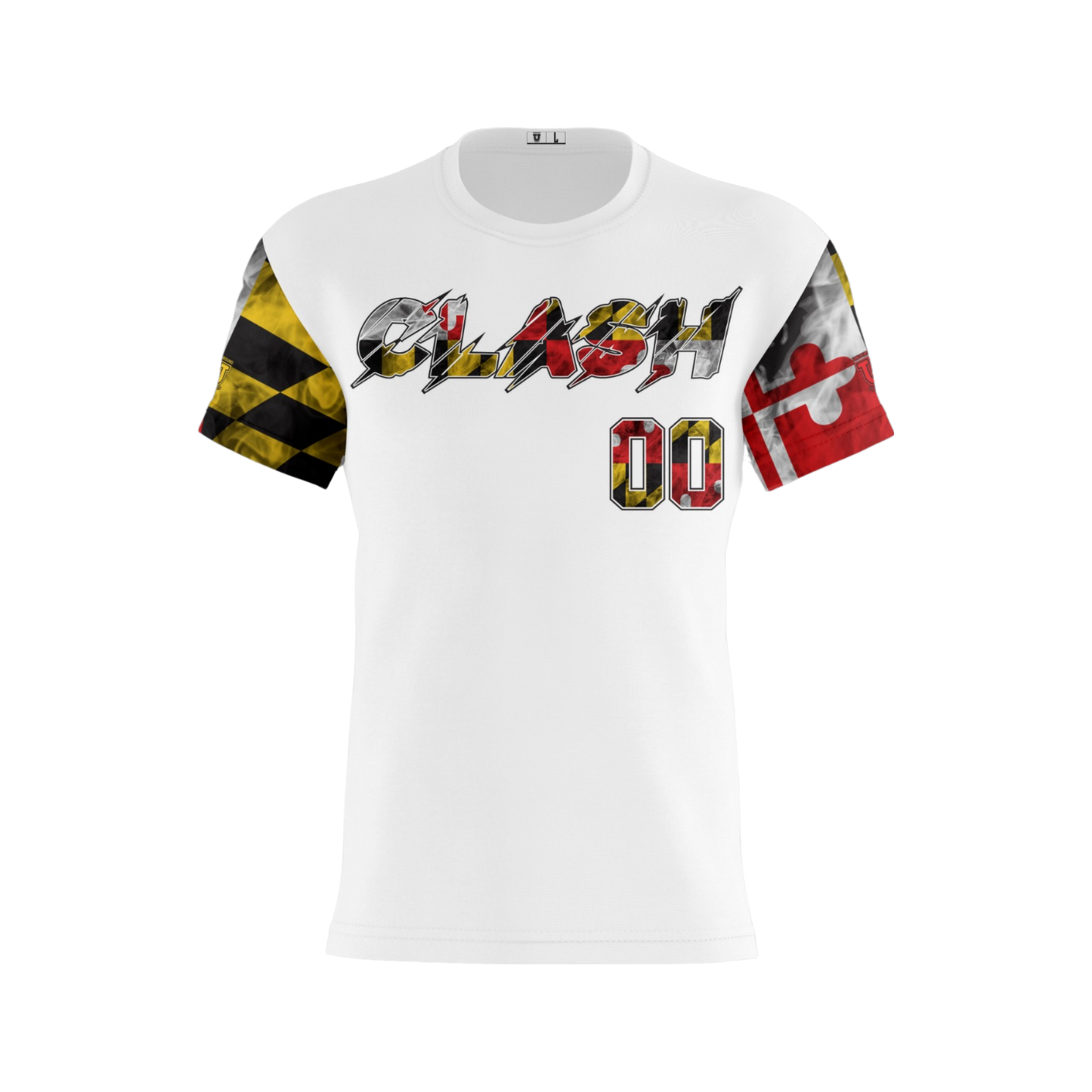 Maryland Clash Dri Tech T-Shirt ~ Maryland Smoke