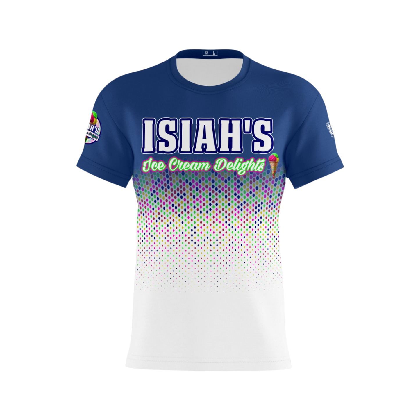 Isiah's Ice Cream ~ Player Jersey {Blue}