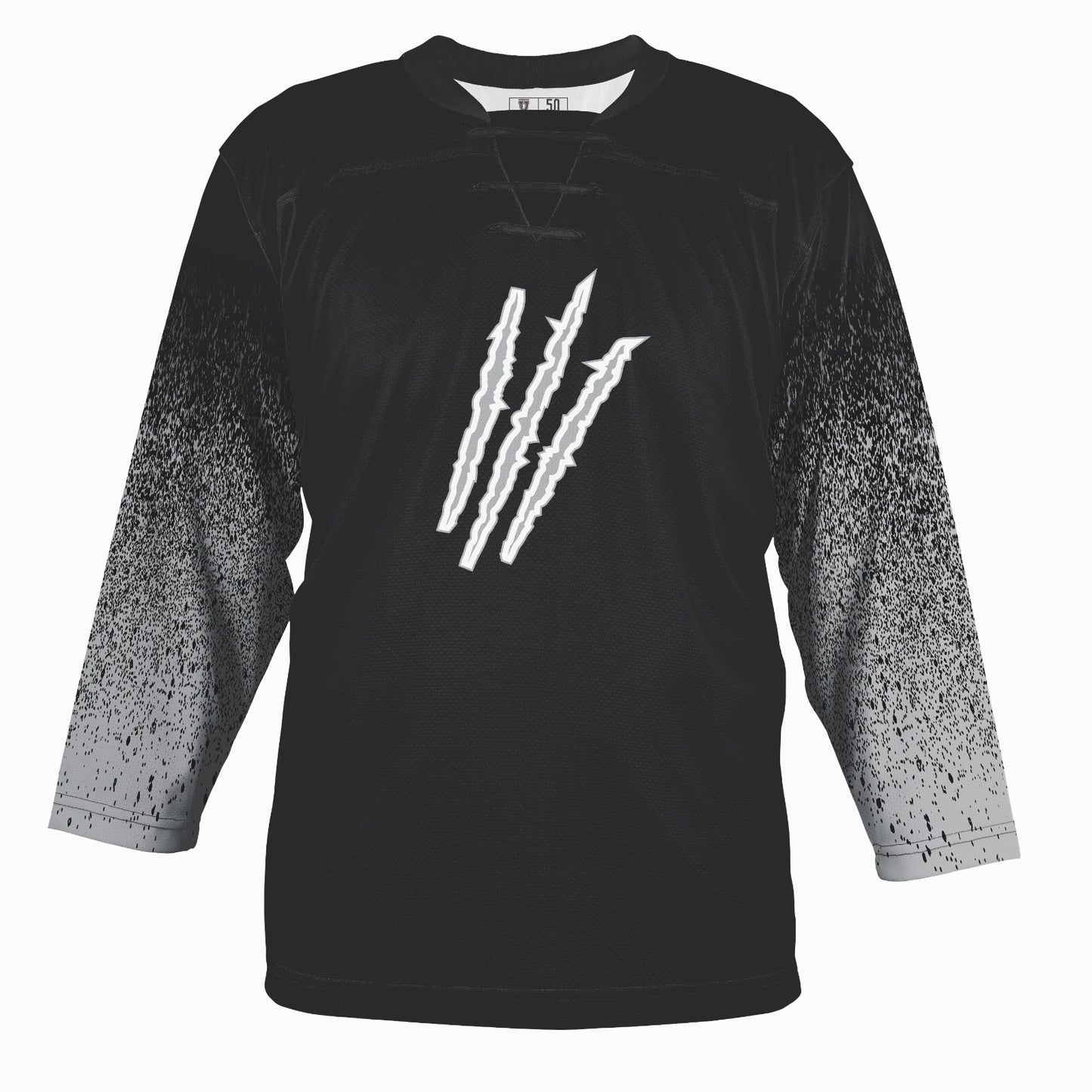 Delmarva Raptors Blackout Jersey - Black