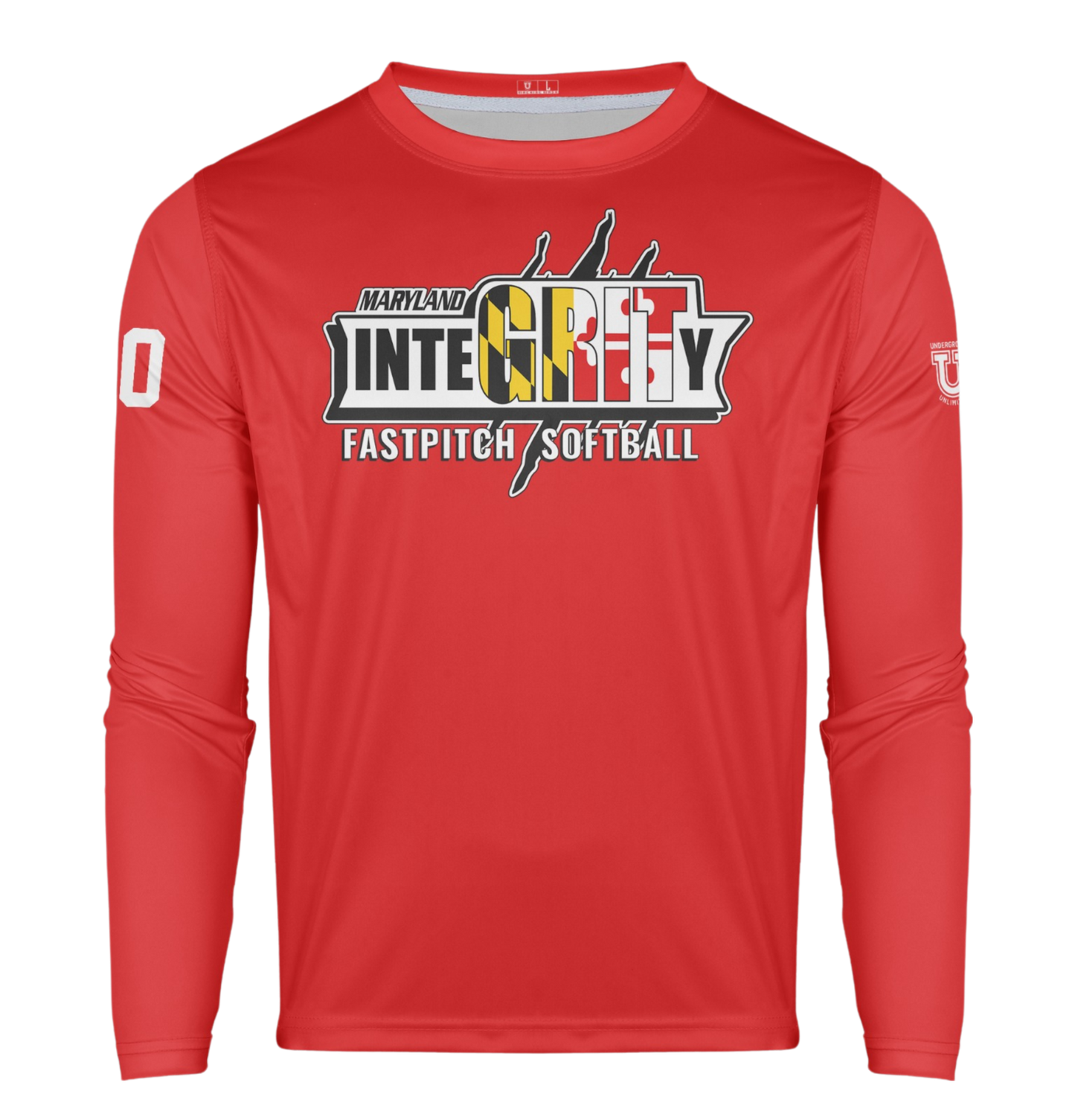 UU MD Integrity Performance Dri Tech Design ~ Old School Logo {Red}