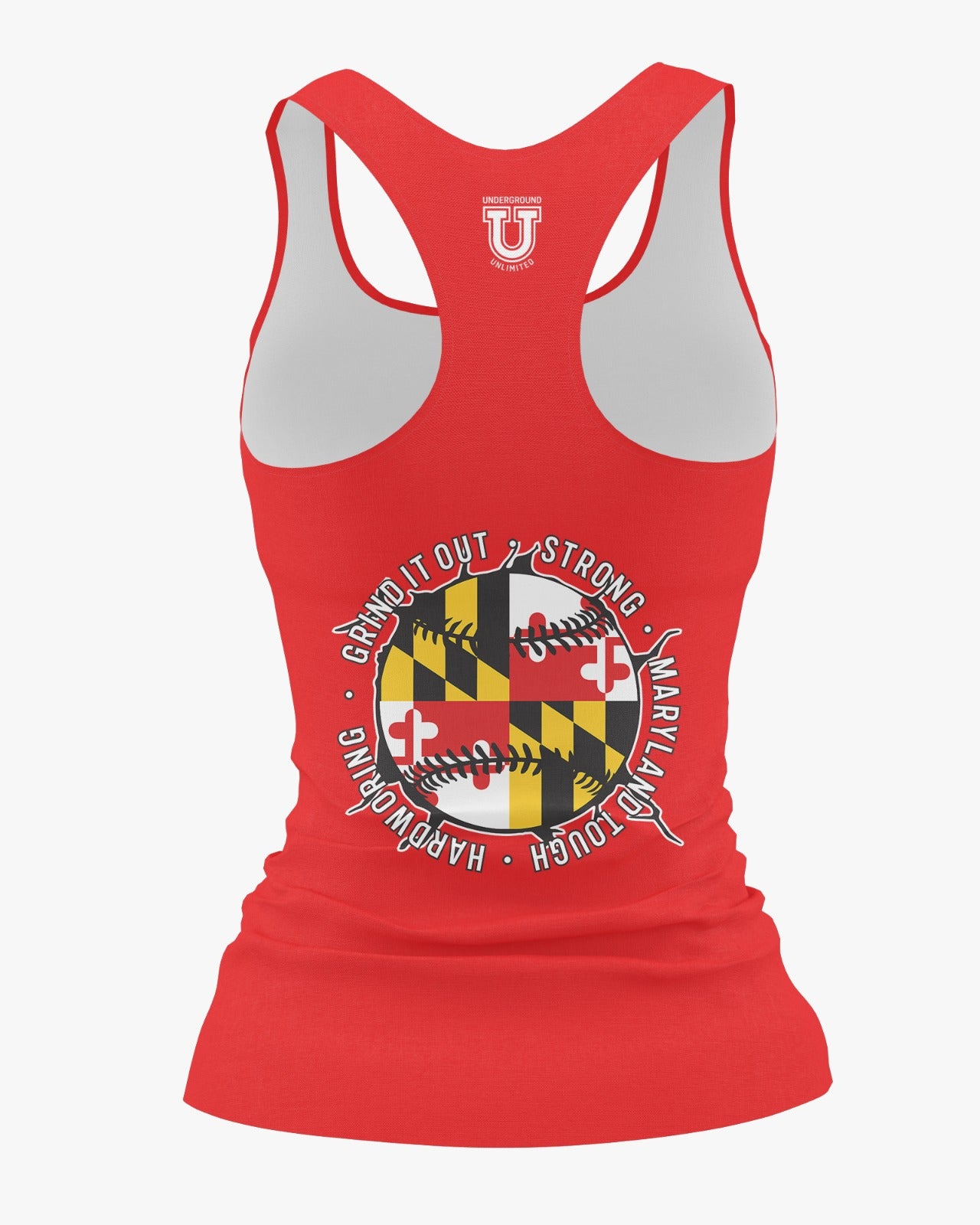 UU MD Integrity Performance Dri Tech Design ~ Old School Logo {Red}