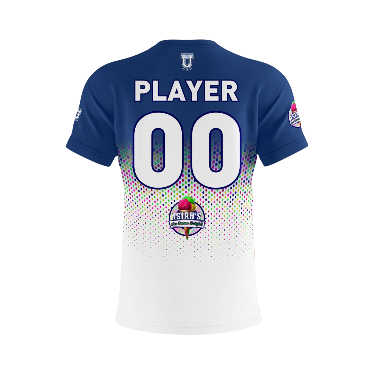 Isiah's Ice Cream ~ Player Jersey {Blue}