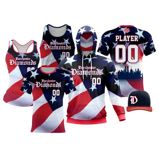 Dorchester Diamonds Performance Dri Tech Design ~ Tribute