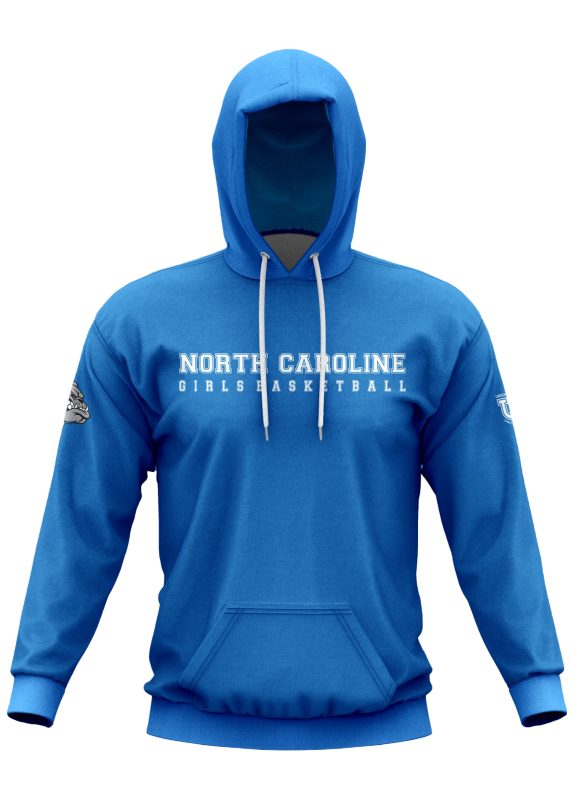 North Caroline Performance Apparel ~ NC Girls Basketball {Blue}