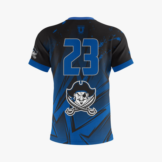 Buccaneers Cheerleading Dri Tech T-Shirt ~ Zigzag Bling