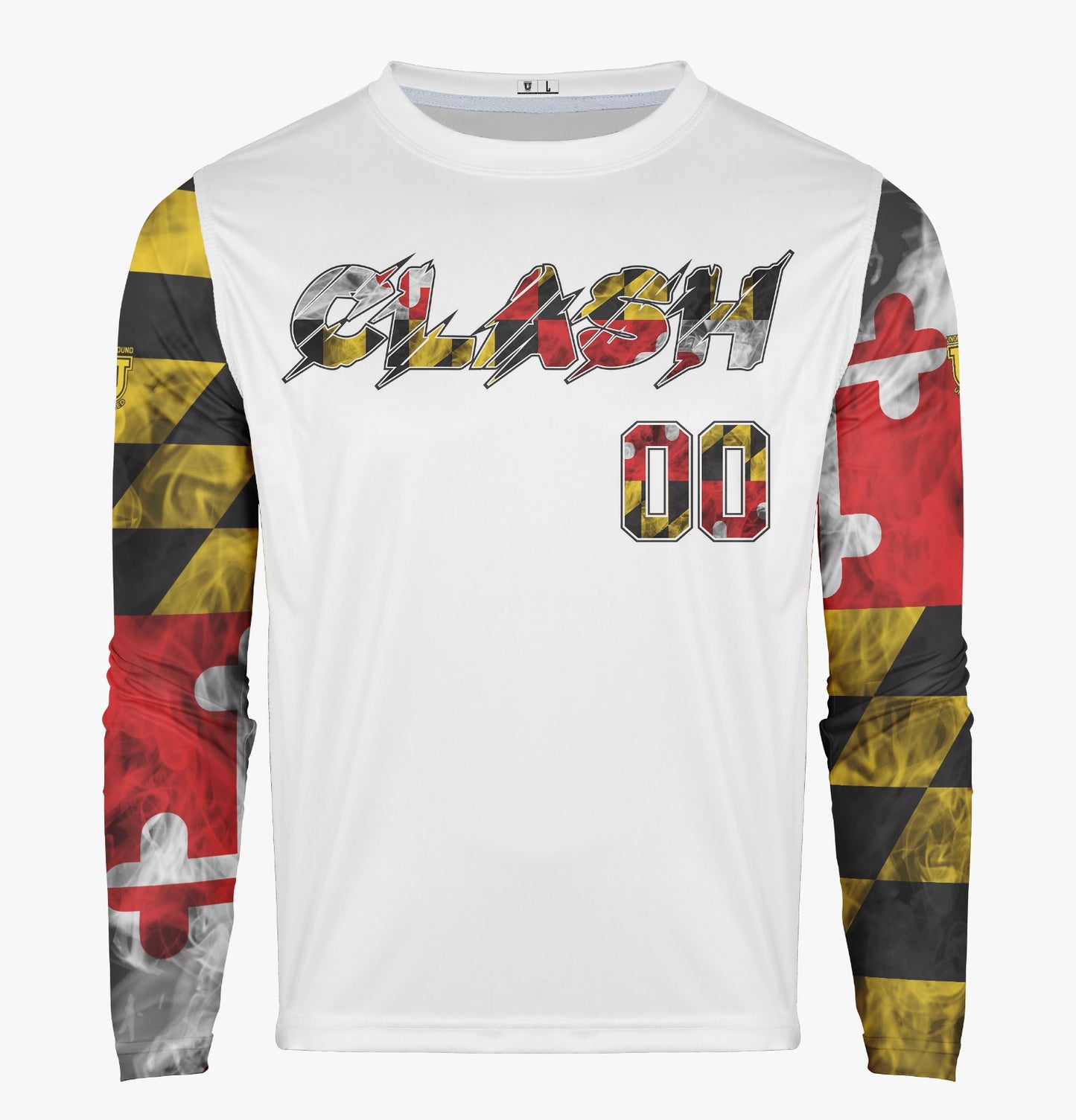Maryland Clash Pro Performance Sun Long Sleeve ~ Maryland Smoke