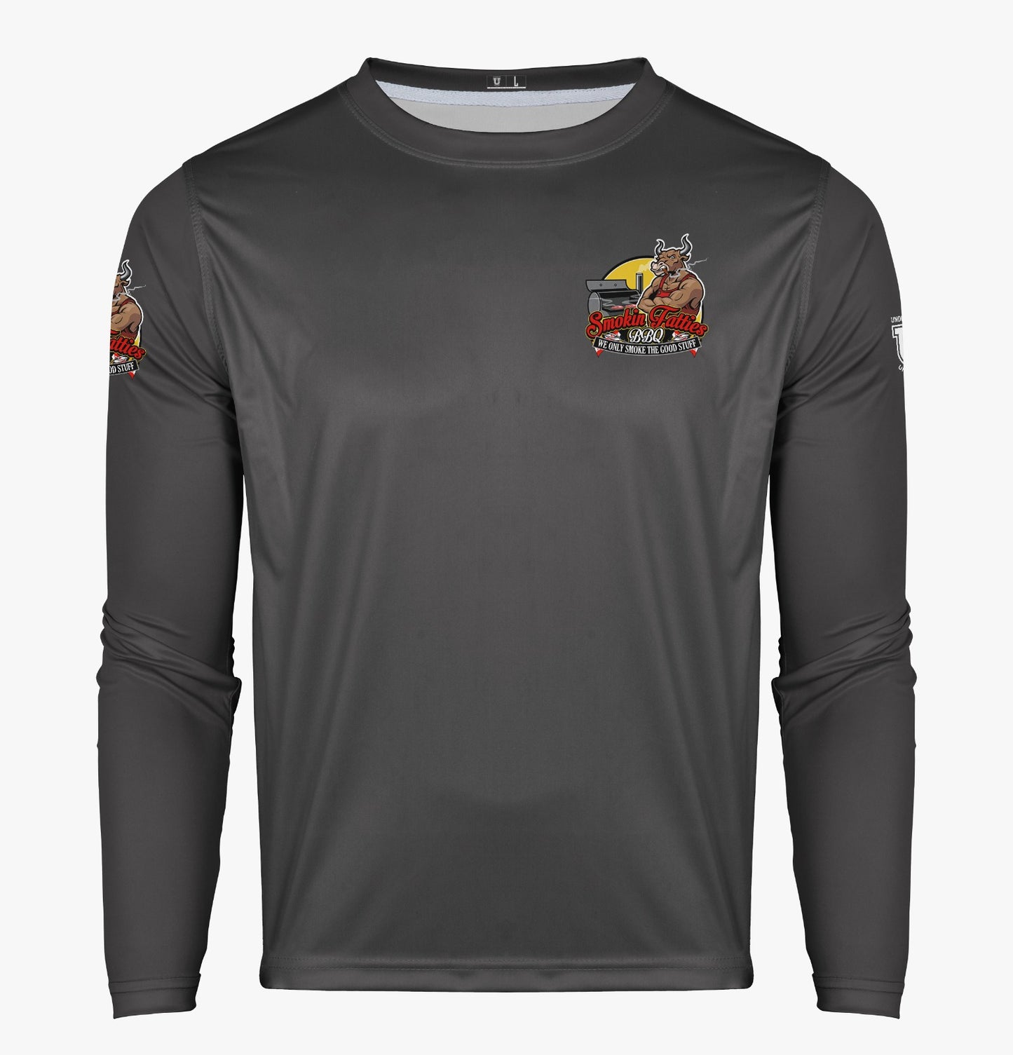 Smokin Fatties Pro Performance Sun Long Sleeve ~ Solid Black