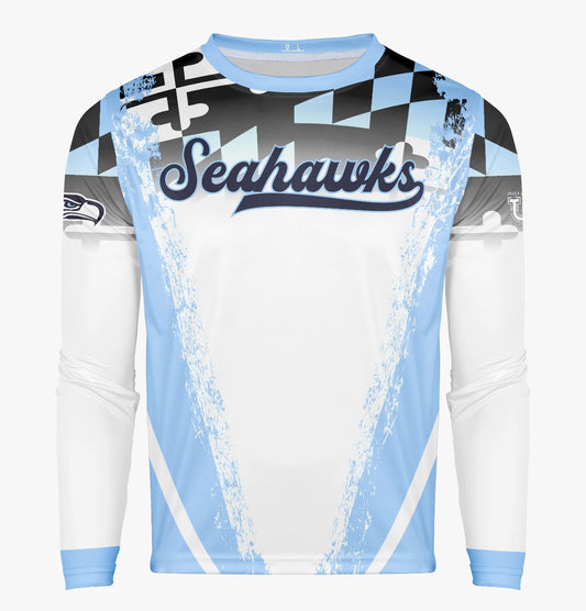 South River Pro Performance Sun Long Sleeve ~ MD Flag to White Fade
