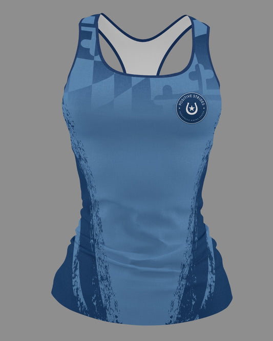 Positive Strides "Spring Classic" Performance Dri Tech Razorback ~ Columbia Maryland Fade