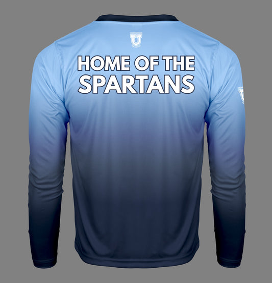 W.T. Chipman Pro Performance Sun Long Sleeve ~ Columbia Ombre "Home of the Spartans"