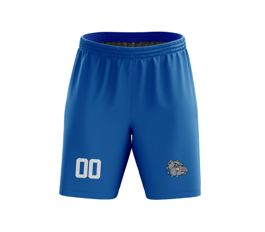 North Caroline Dri Tech Stretch Training Shorts ~ Bulldogs {Blue}