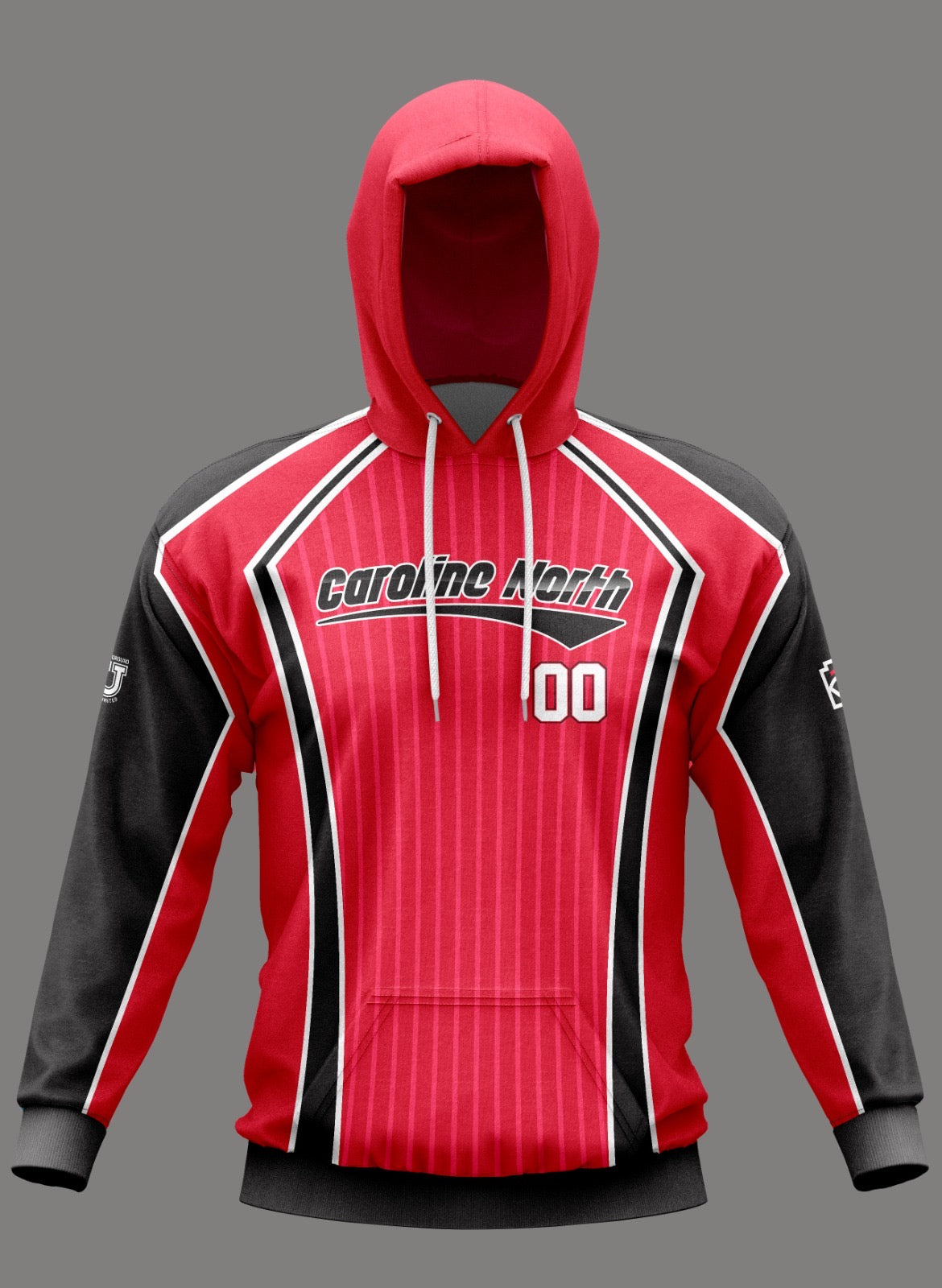 Caroline North Performance Dri Tech Design ~ Red