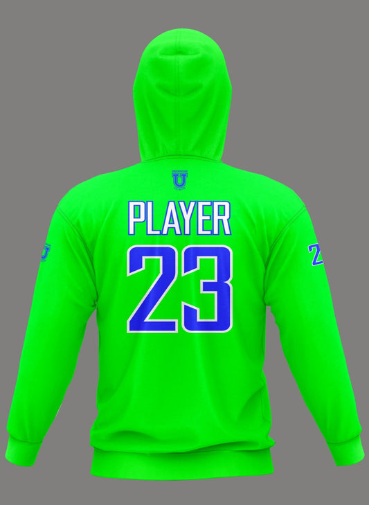 Venom Athletics Performance Hoodie ~ Bright Green