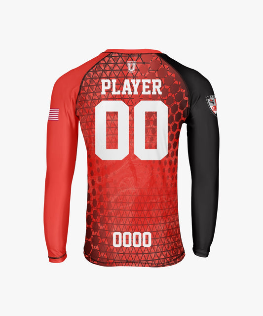 Shore Kaos Performance Compression Long Sleeve ~ Hexagon