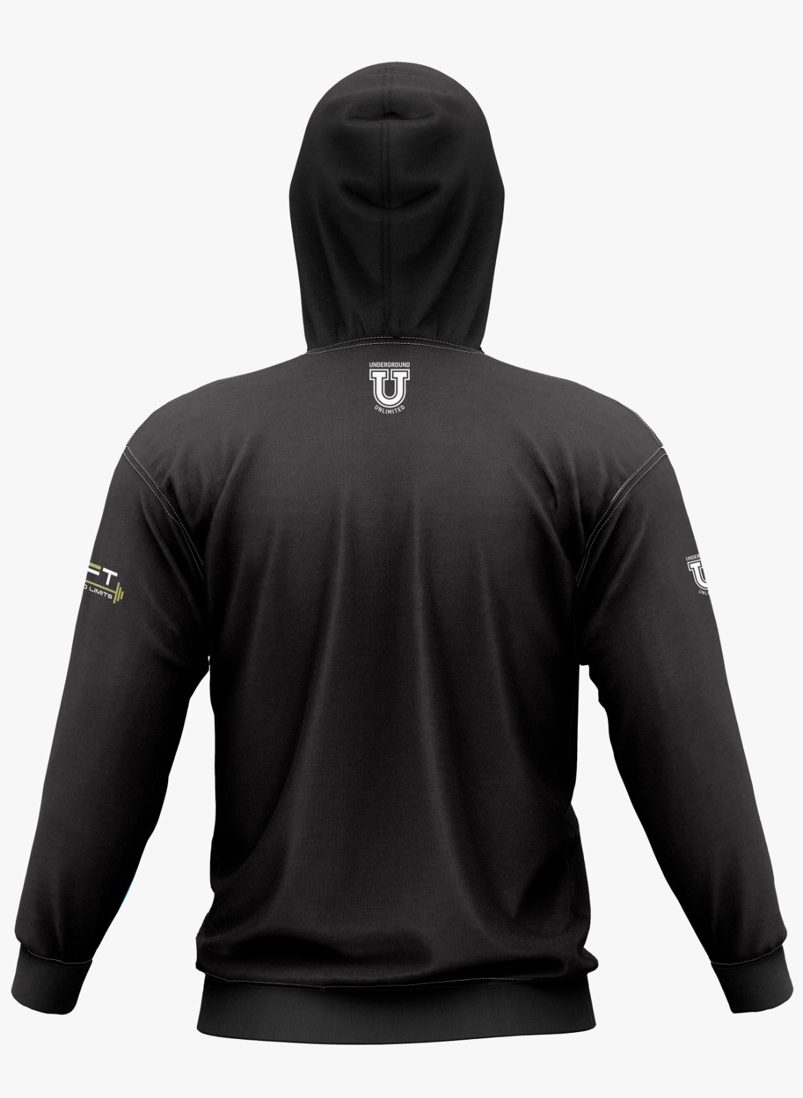 Lift Beyond Limits Performance Hoodie ~ Solid Black