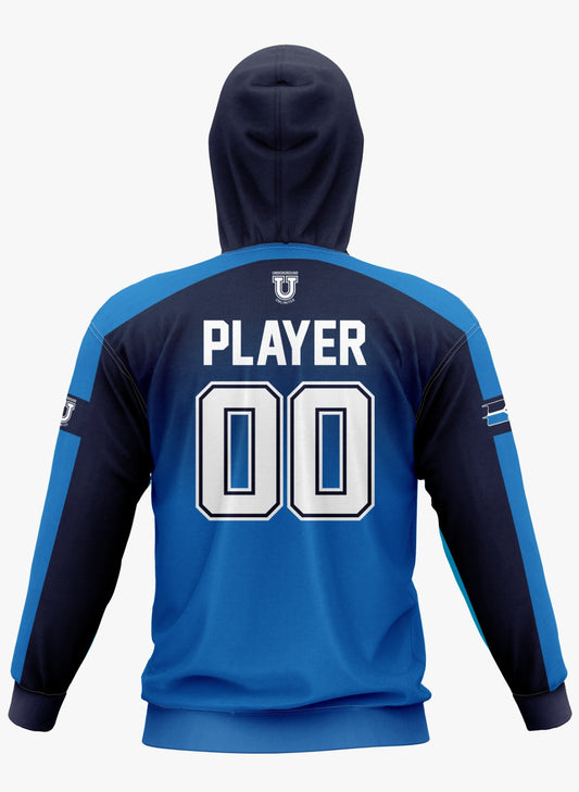 South River Performance Hoodie ~ Navy to Columbia {Player Replica}
