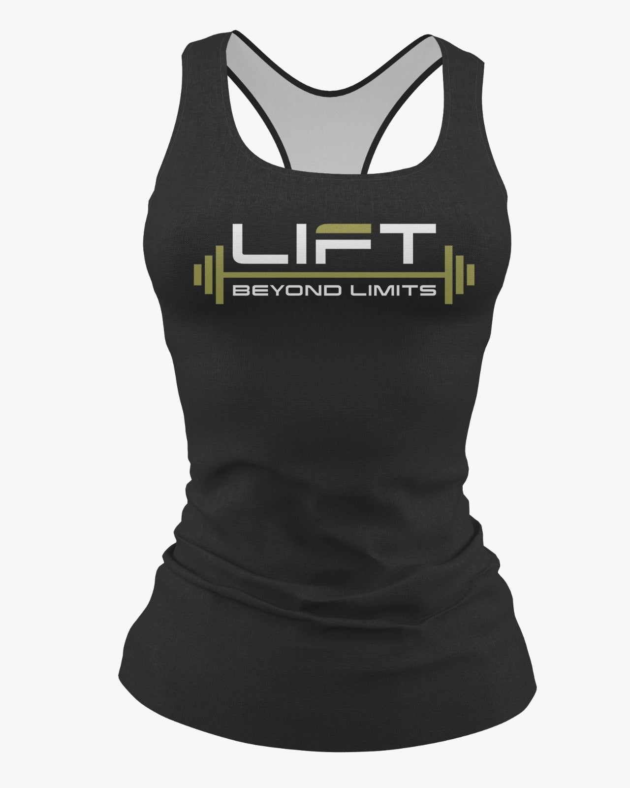 Lift Beyond Limits Performance Dri Tech Shirt ~ Solid Black