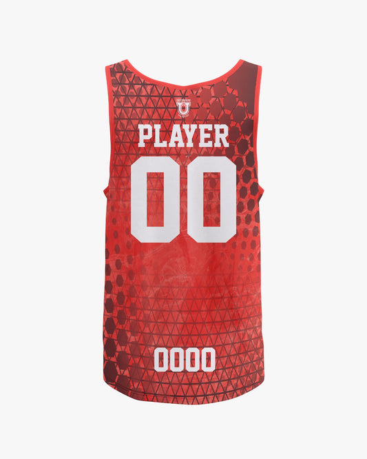 Kaos Dri Tech Tank Top ~ Hexagon