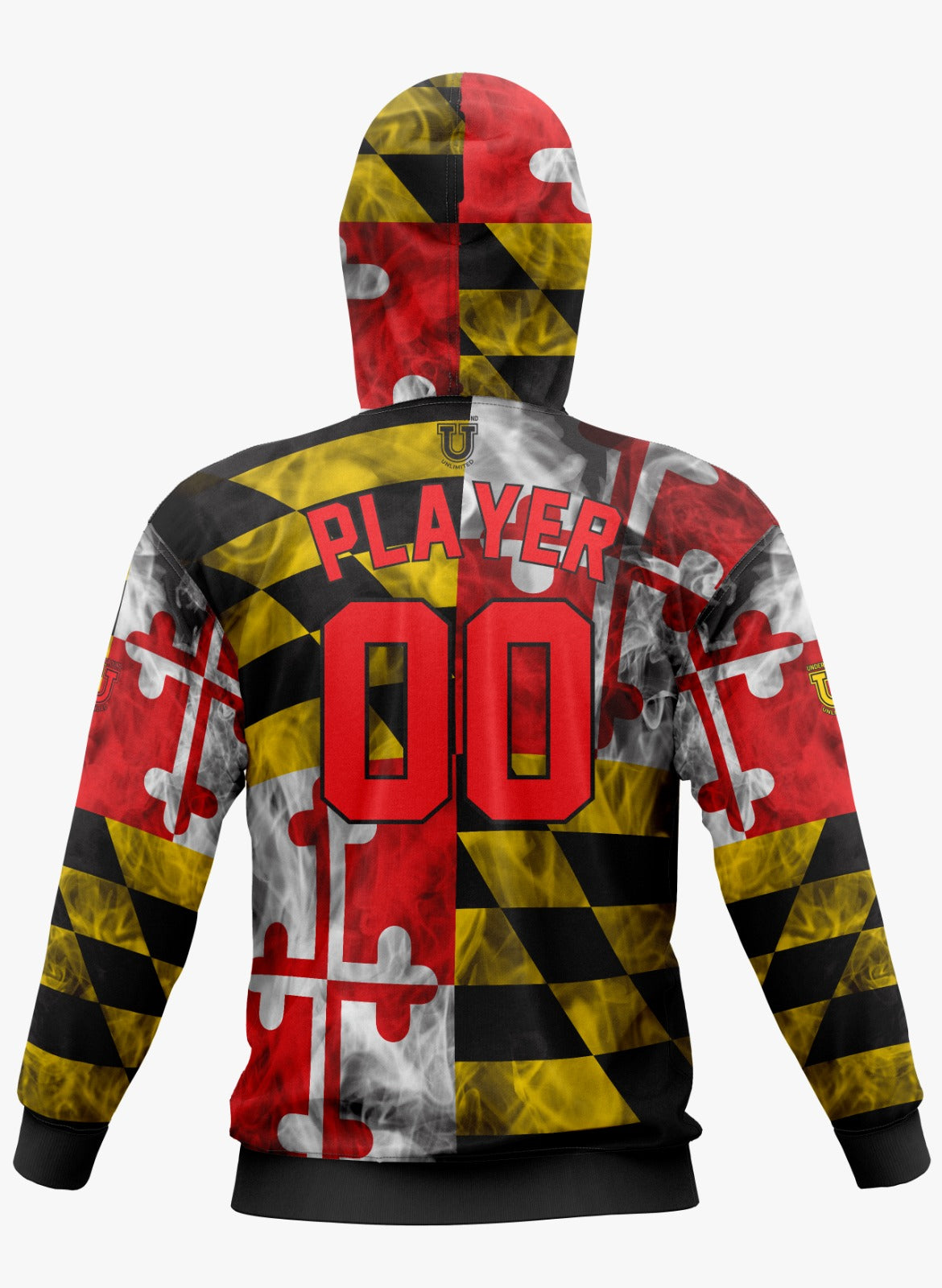 Maryland Clash Performance Hoodie ~ Maryland Smoke