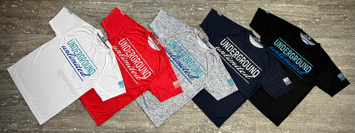 Underground Unlimited Performance Dri Tech Design ~ Red