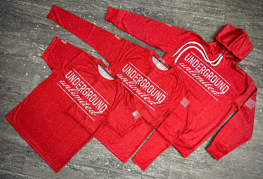 Underground Unlimited Performance Dri Tech Design ~ Red