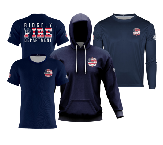 RVFD Dri Tech Apparel ~ Standard Blues {USA}