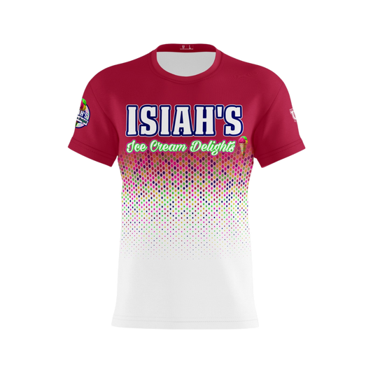Isiah's Ice Cream ~ Player Jersey {Red}