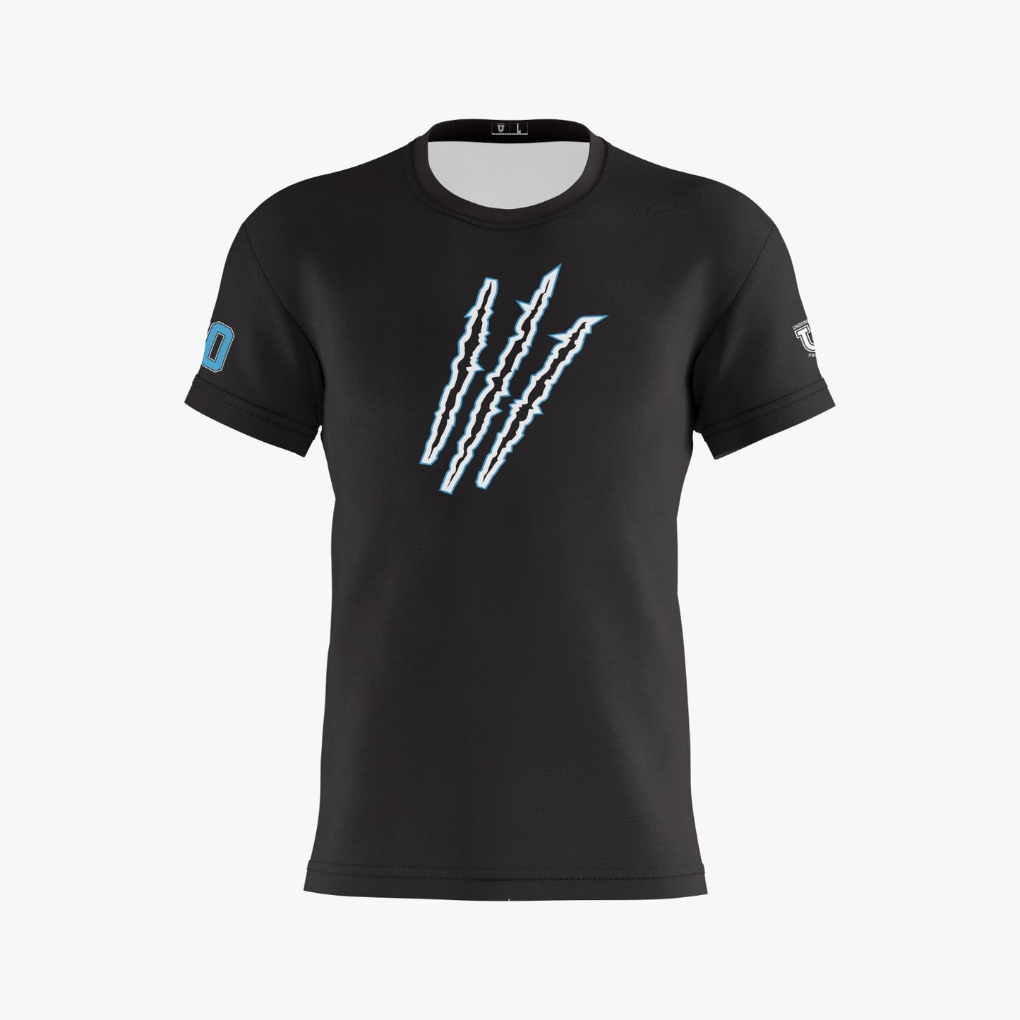 Raptors Dri Tech T-Shirt ~ Black Raptor Claws