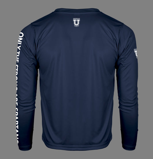 W.T. Chipman Pro Performance Sun Long Sleeve ~ C Logo Left Chest {Navy}