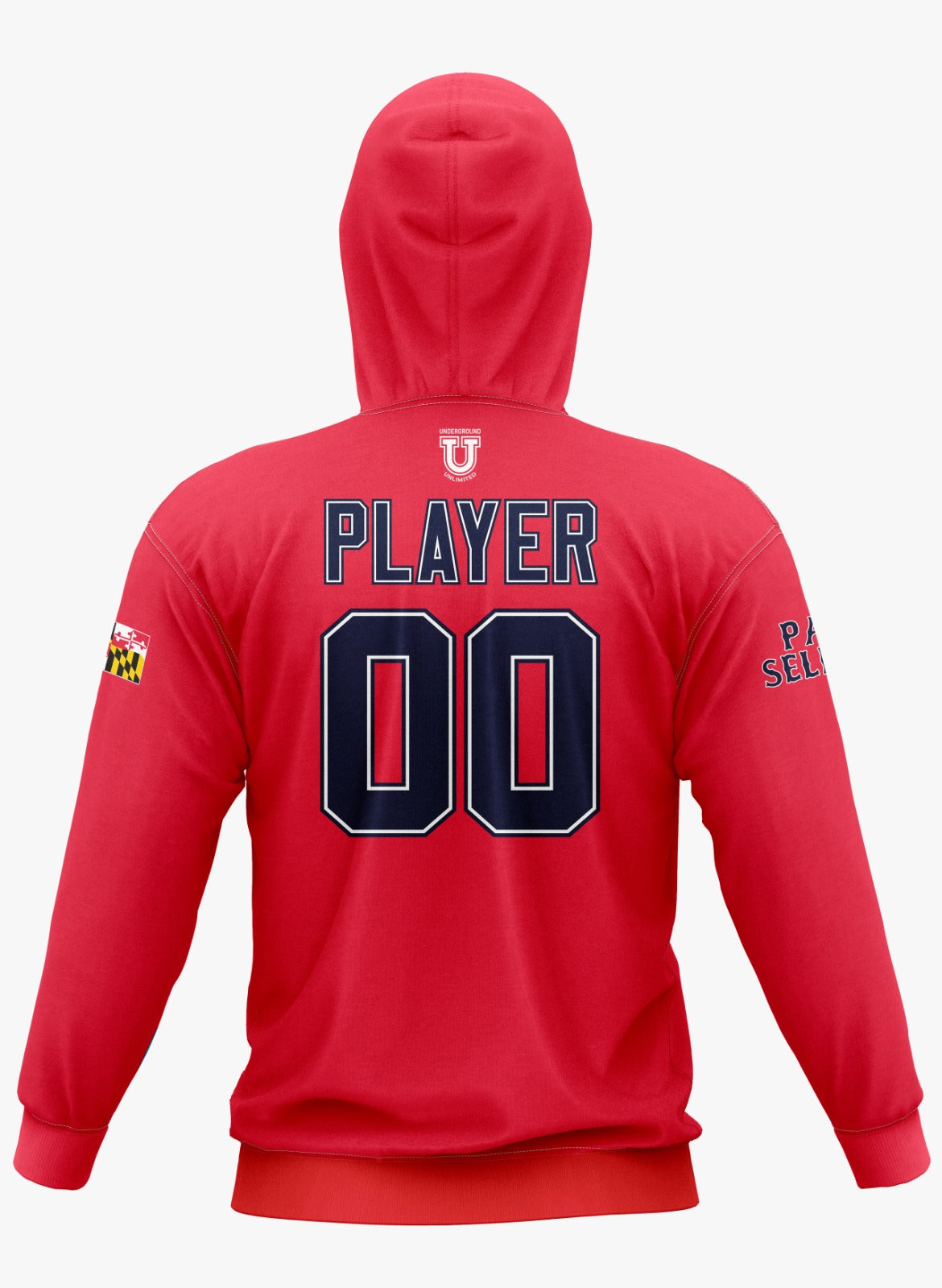 PAL Performance Hoodie ~ Red Annapolis