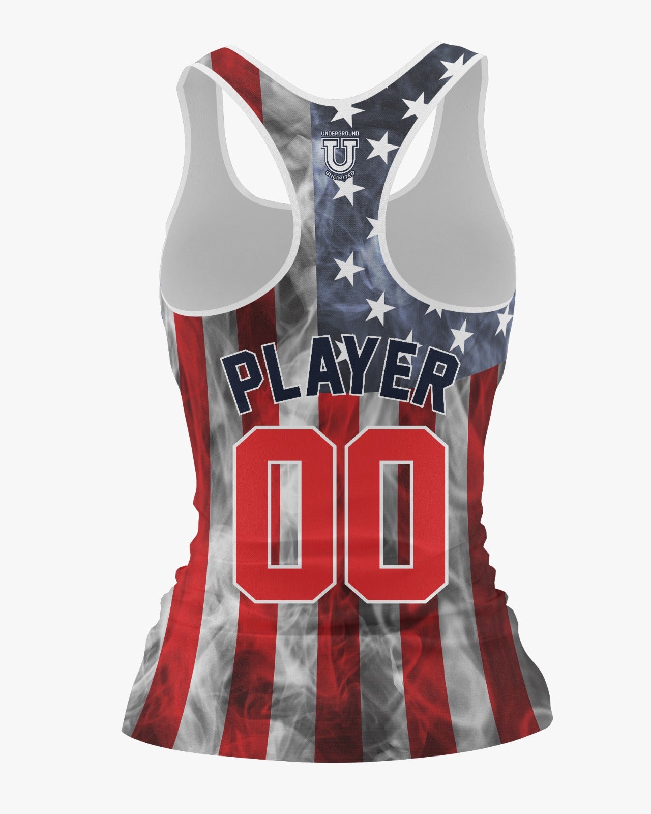 Maryland Clash Dri Tech Women's Razorback ~ USA Smoke