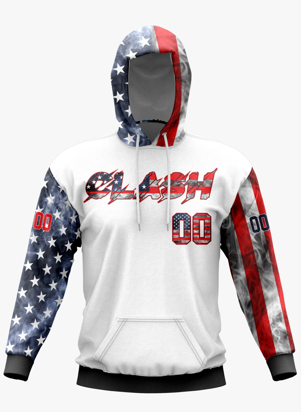 Maryland Clash Performance Hoodie ~ USA Smoke