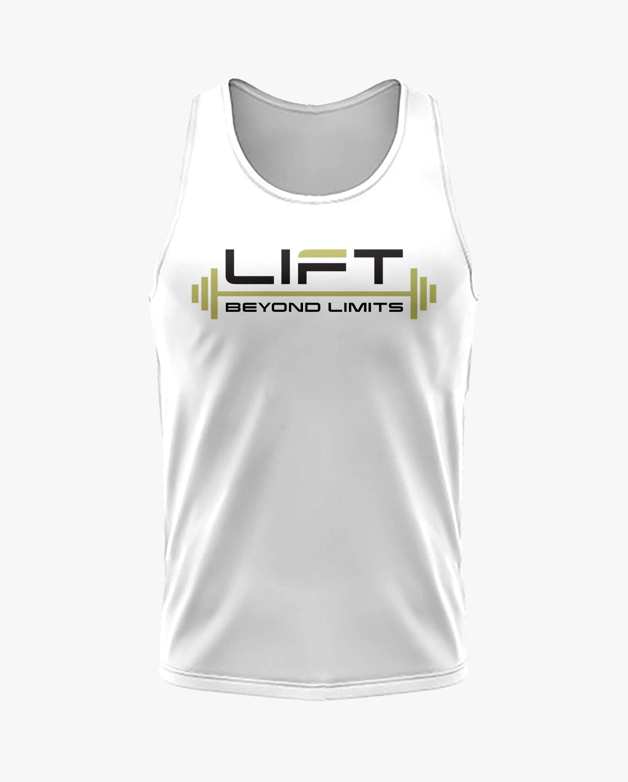 Lift Beyond Limits Performance Dri Tech Shirt ~ Solid White