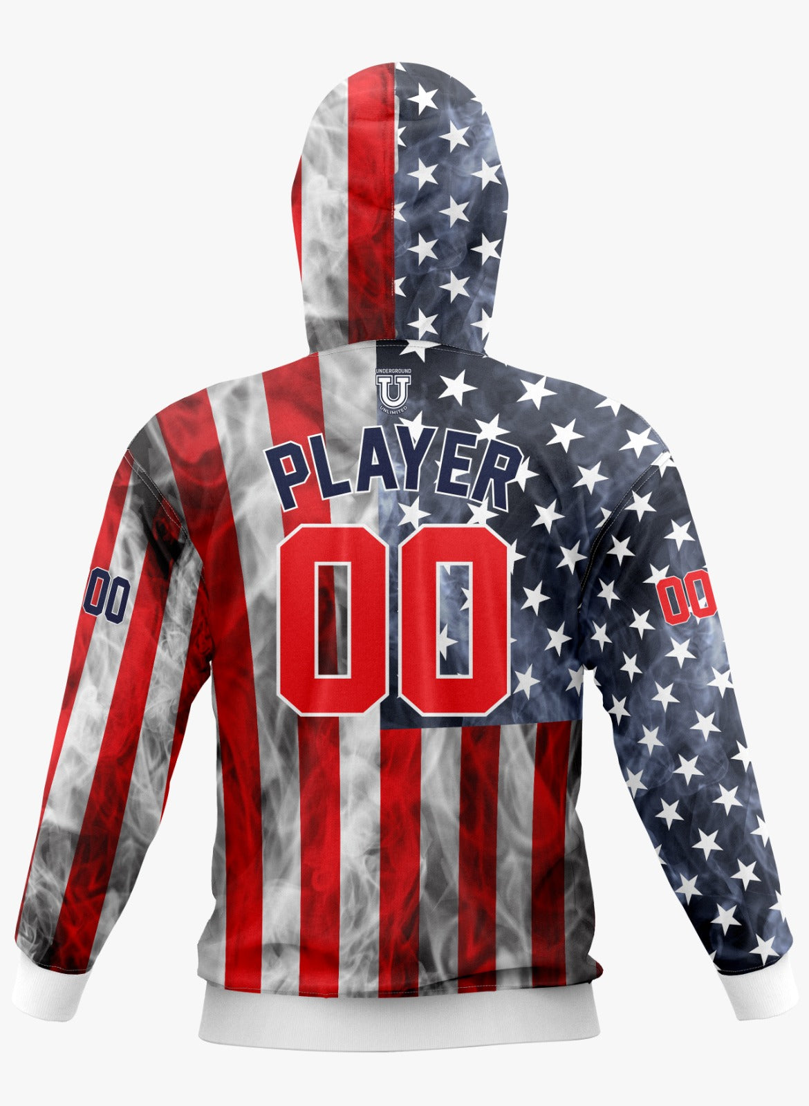 Maryland Clash Performance Hoodie ~ USA Smoke