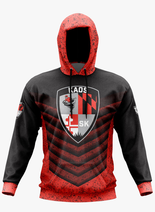 Shore Kaos Performance Hoodie ~ Orange Armor