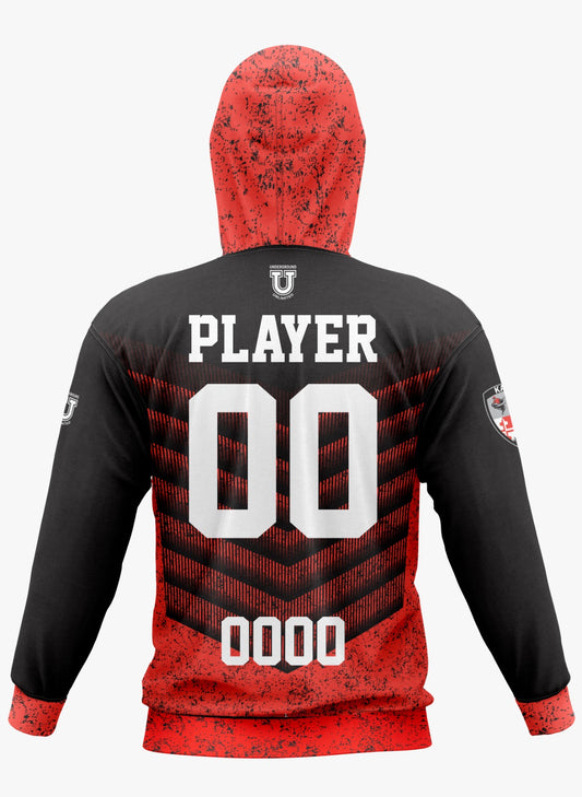 Shore Kaos Performance Hoodie ~ Orange Armor