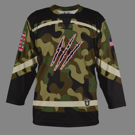 Delmarva Raptors Military Jersey - Camo USA