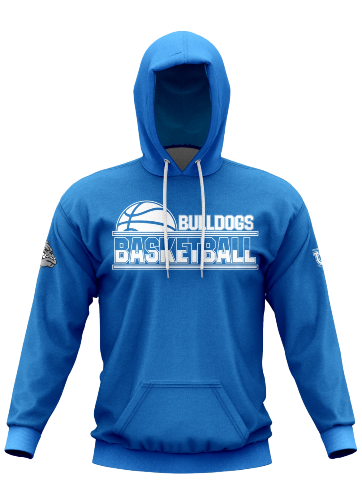 North Caroline Performance Apparel ~ Bulldogs Basketball {Blue}