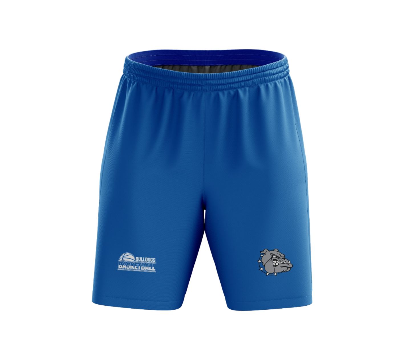 North Caroline Dri Tech Stretch Training Shorts ~ Bulldogs Basketball {Blue}