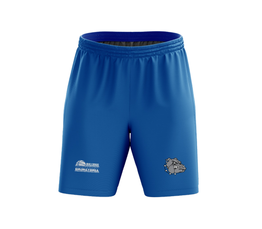 North Caroline Dri Tech Stretch Training Shorts ~ Bulldogs Basketball {Blue}