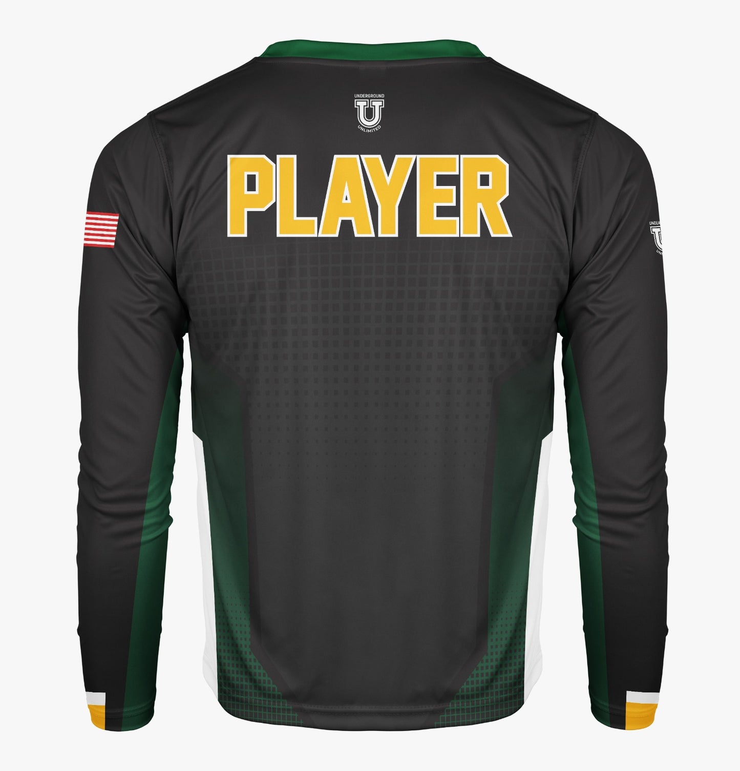 QA Pro Performance Sun Long Sleeve ~ Black Dot Tapered