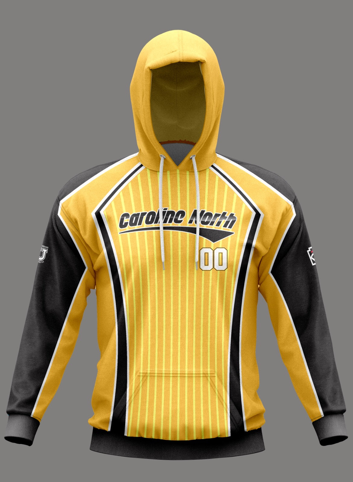 Caroline North Performance Dri Tech Design ~ Yellow