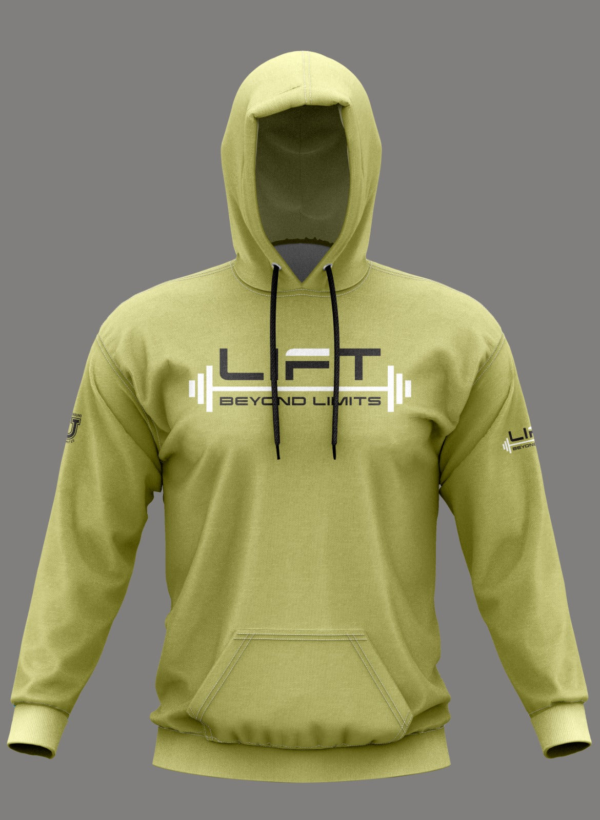 Lift Beyond Limits Performance Hoodie ~ Solid Vegas Gold