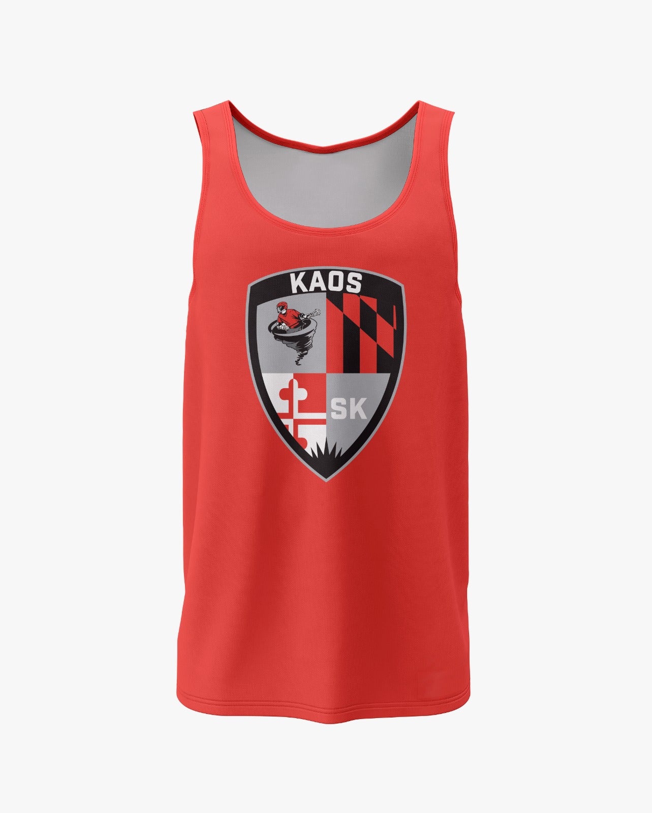 Kaos Dri Tech Tank Top ~ Solid Orange