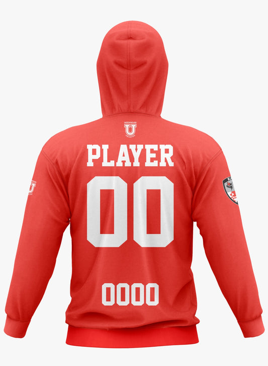 Shore Kaos Performance Hoodie ~ Solid Orange