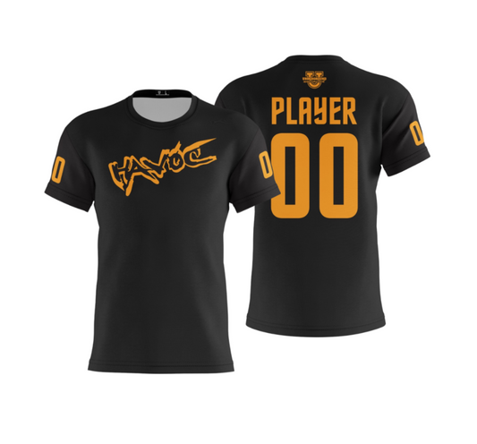 HAVOC Performance Dri Tech Apparel ~ Solid Black